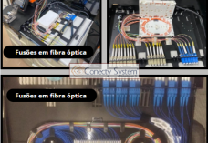 Fusão de Fibra óptica